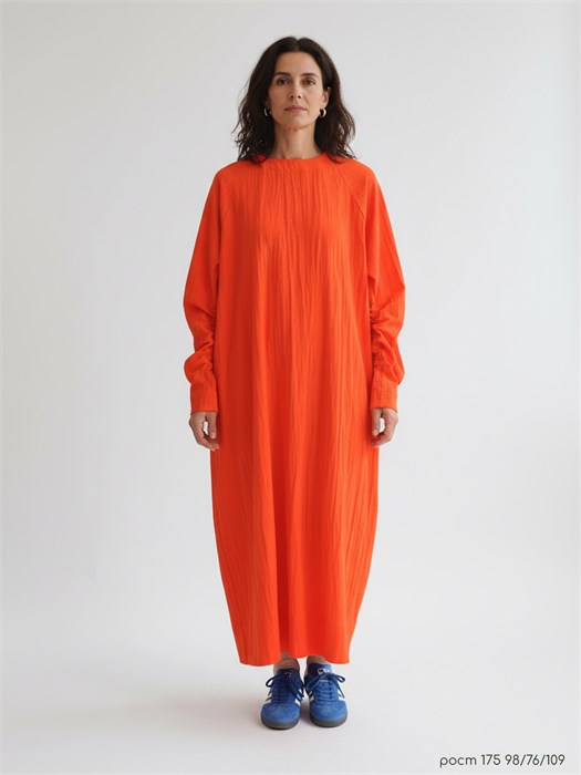 платье макси OXANA (грейпфрут) 1694